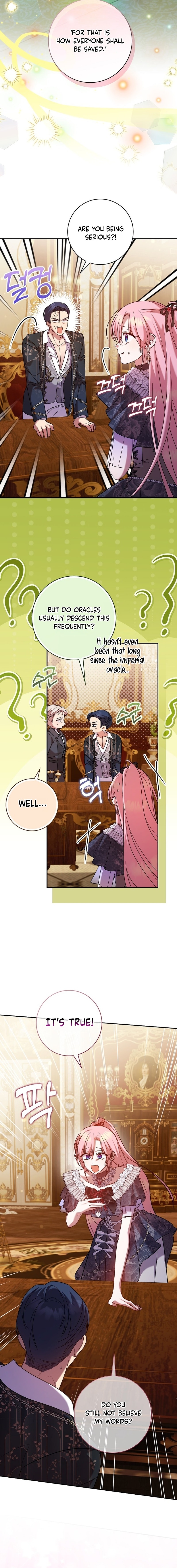 Hush Now, Saintess! Chapter 34 page 13 - 