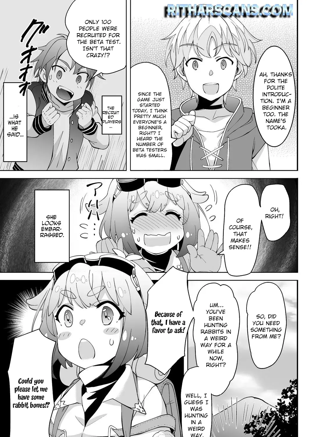 Hyahhana Osananajimi-tachi to Hajimeru VRMMO Chapter 2 page 47 - 
