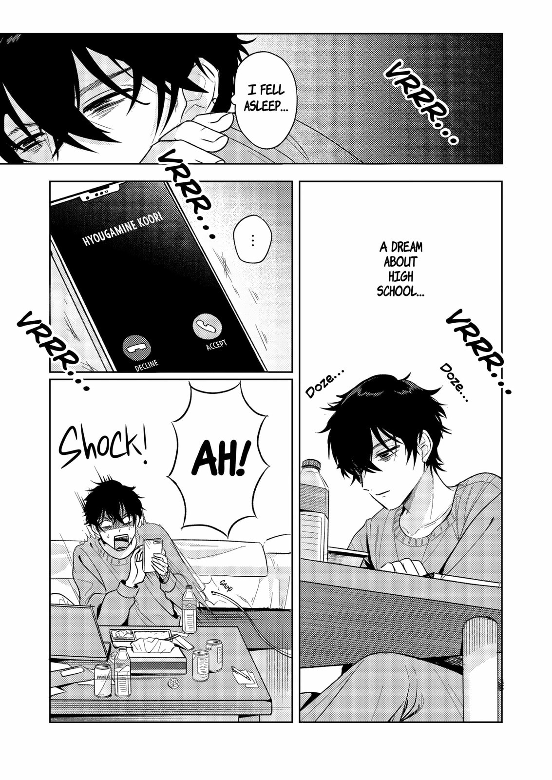 Hyouga-kei Idol no Manager wo Shiteimasu ga, Mou Genkai desu. Chapter 1 page 14 - 