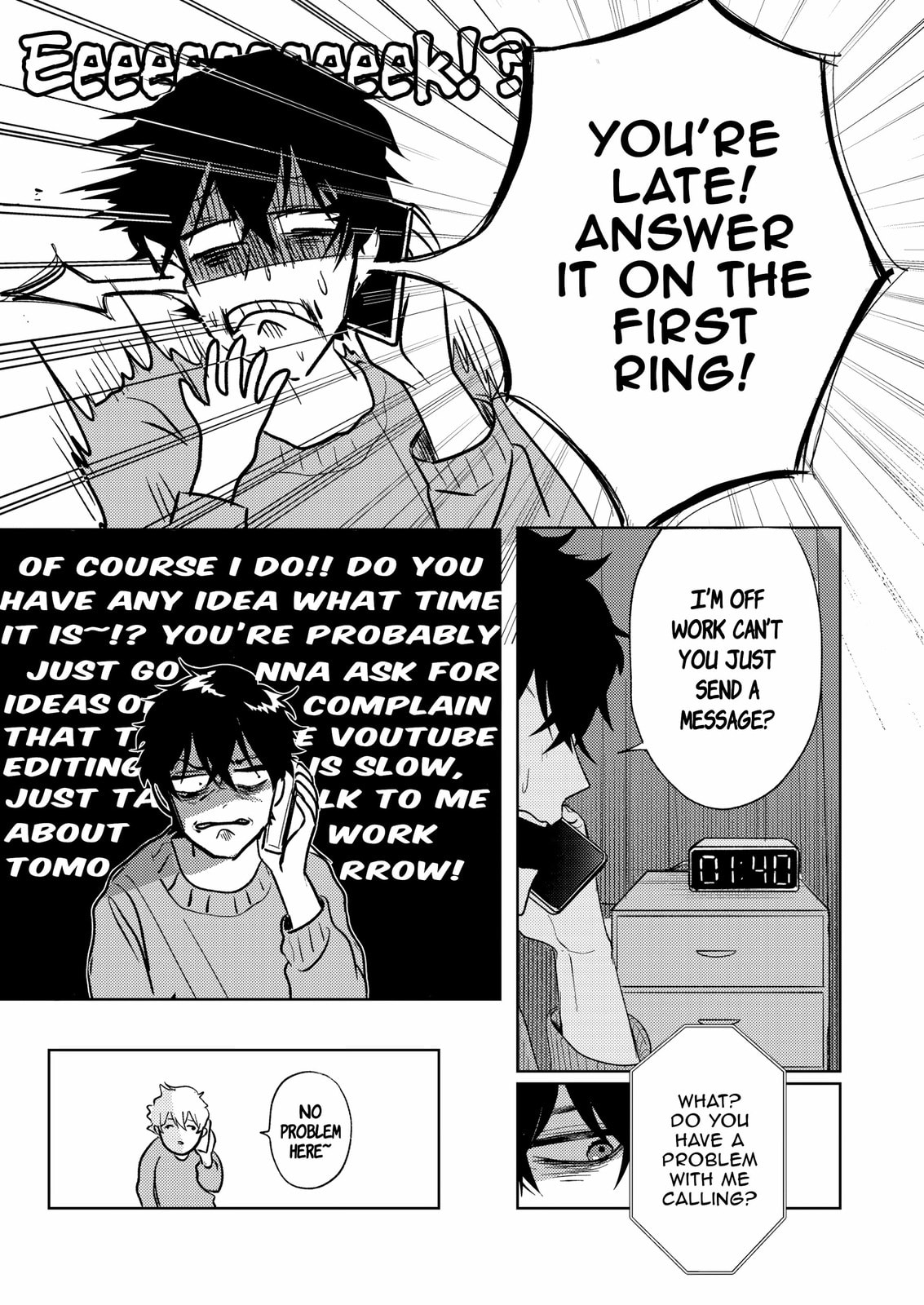 Hyouga-kei Idol no Manager wo Shiteimasu ga, Mou Genkai desu. Chapter 1 page 15 - 