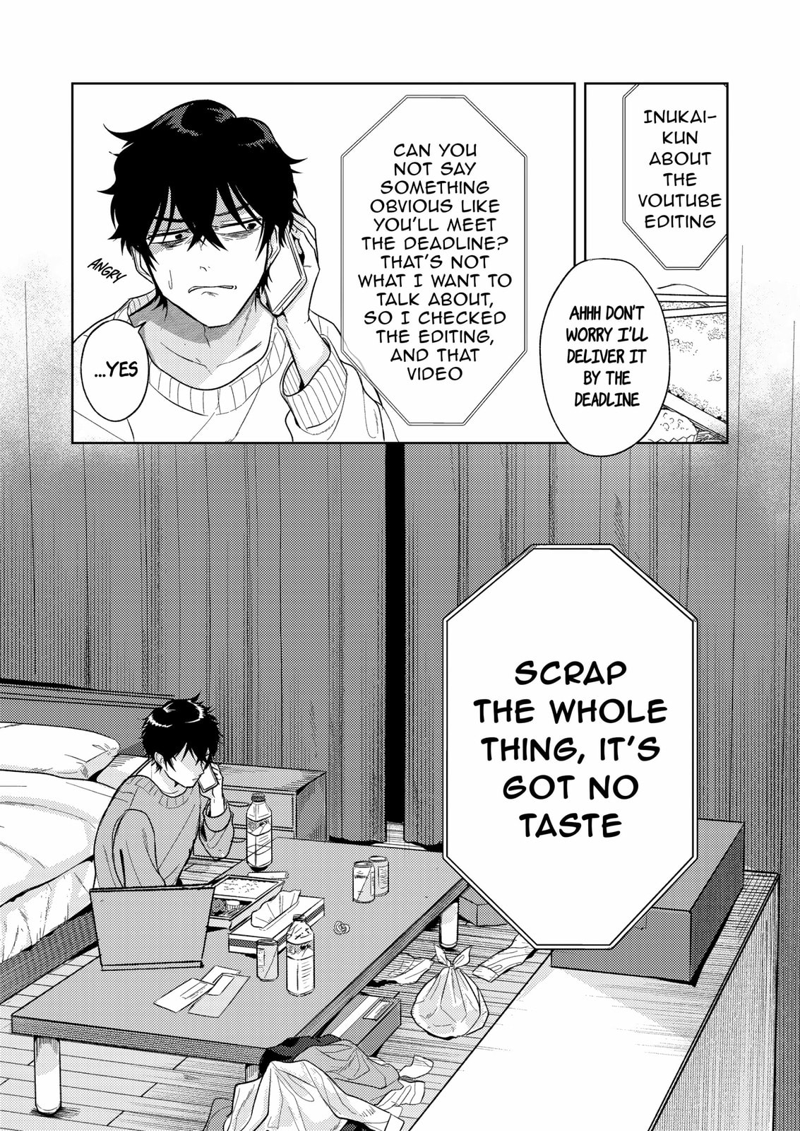 Hyouga-kei Idol no Manager wo Shiteimasu ga, Mou Genkai desu. Chapter 1 page 16 - 