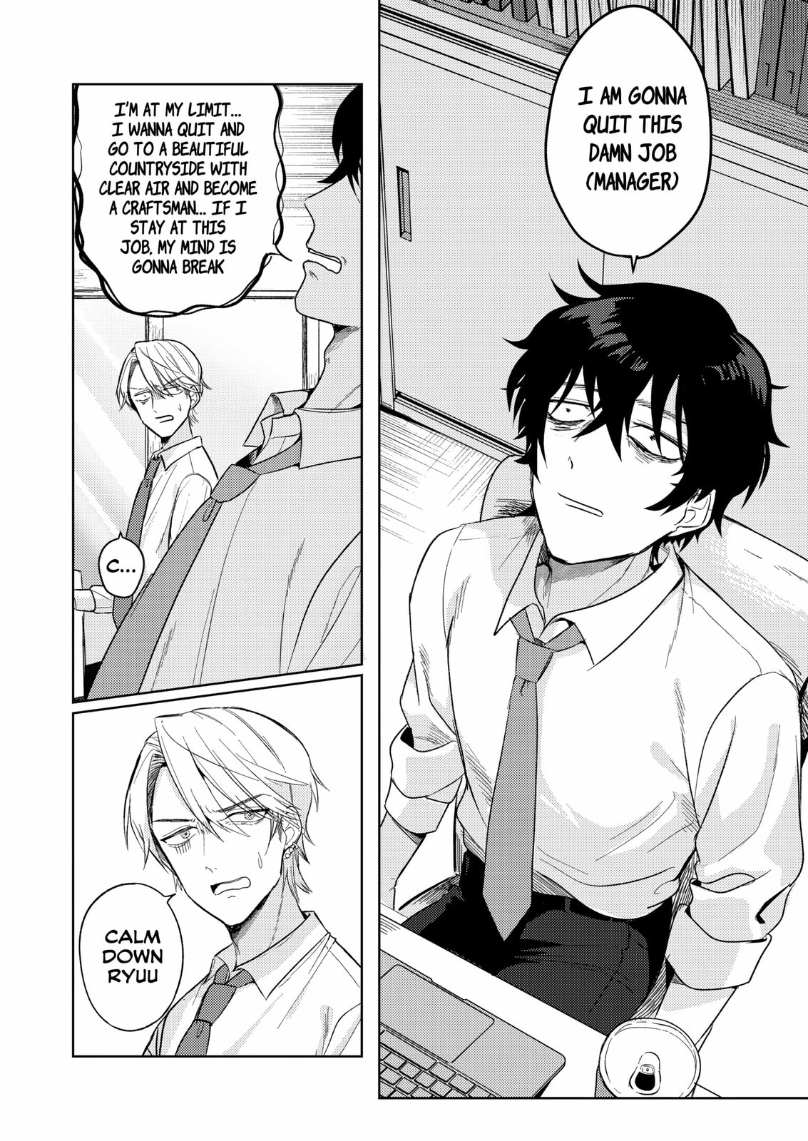 Hyouga-kei Idol no Manager wo Shiteimasu ga, Mou Genkai desu. Chapter 1 page 3 - 