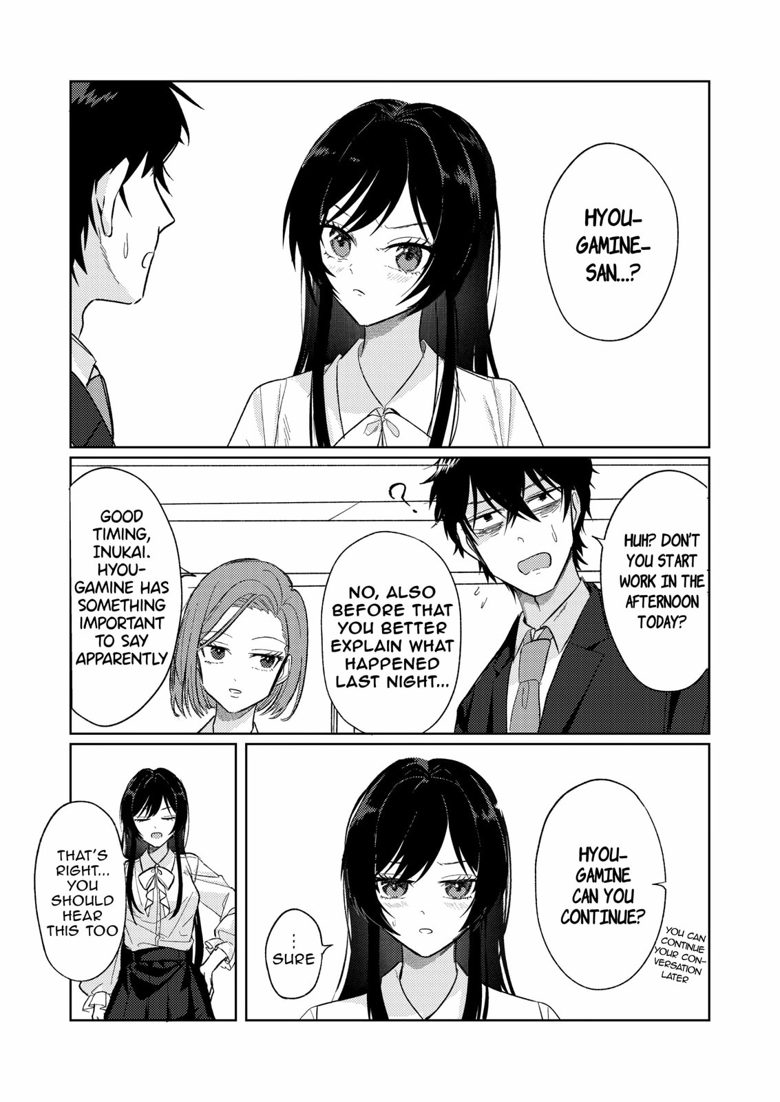 Hyouga-kei Idol no Manager wo Shiteimasu ga, Mou Genkai desu. Chapter 1 page 23 - 