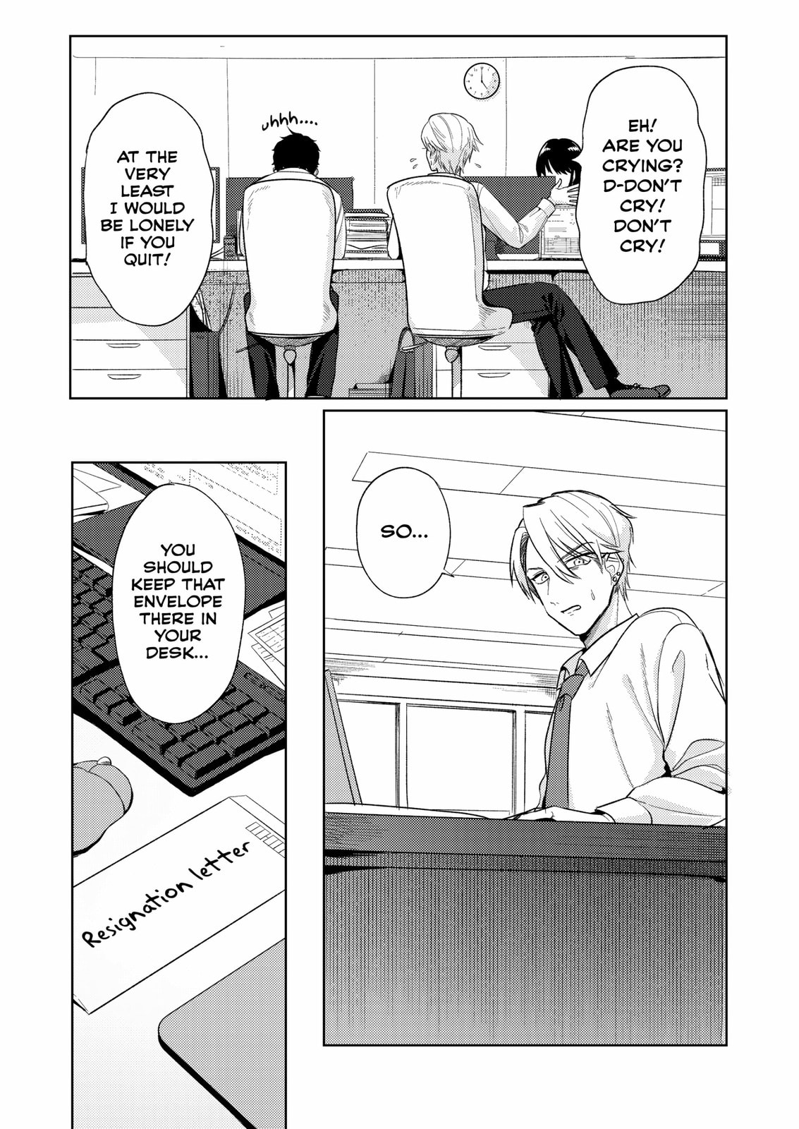 Hyouga-kei Idol no Manager wo Shiteimasu ga, Mou Genkai desu. Chapter 1 page 6 - 