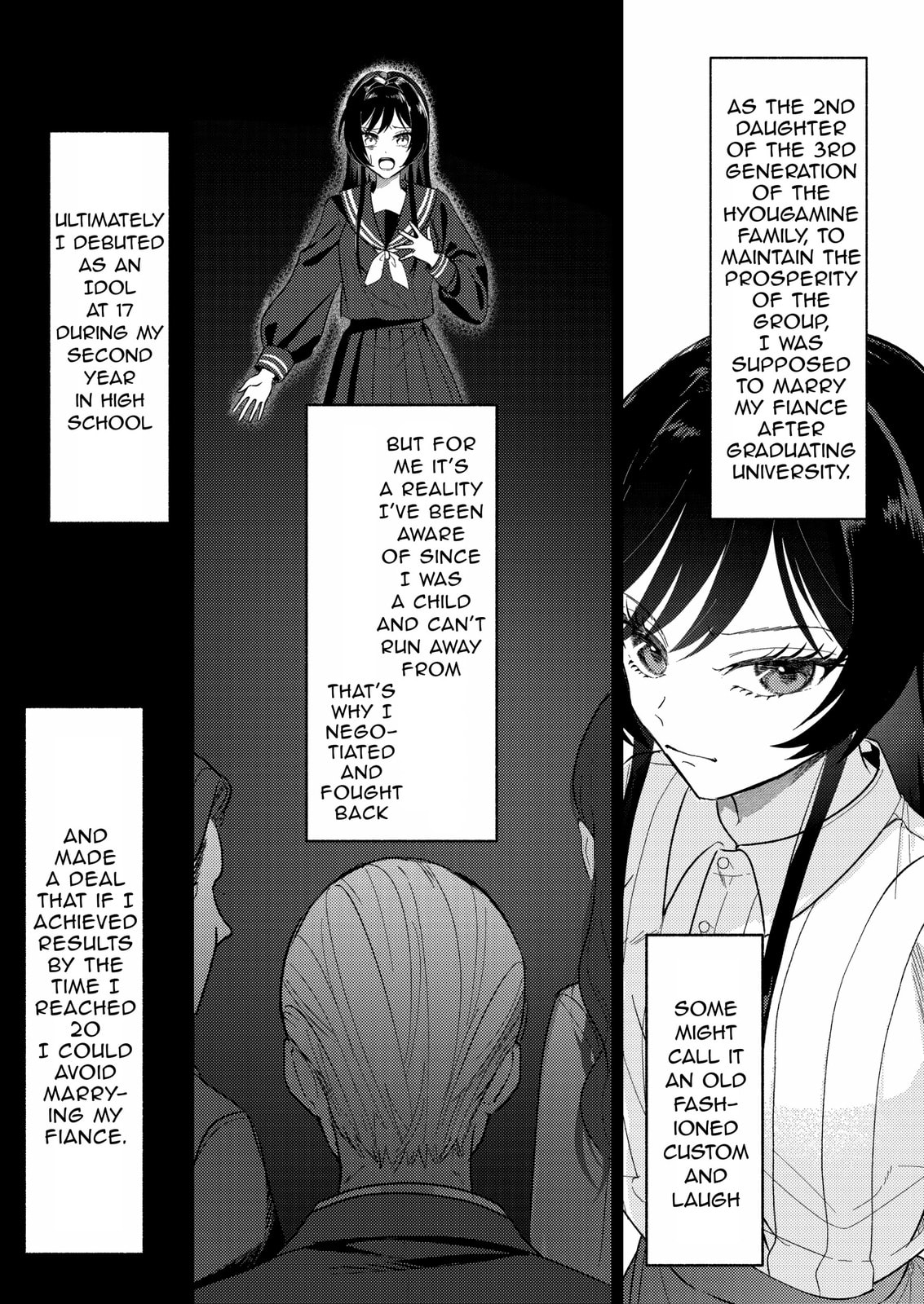 Hyouga-kei Idol no Manager wo Shiteimasu ga, Mou Genkai desu. Chapter 2 page 7 - 