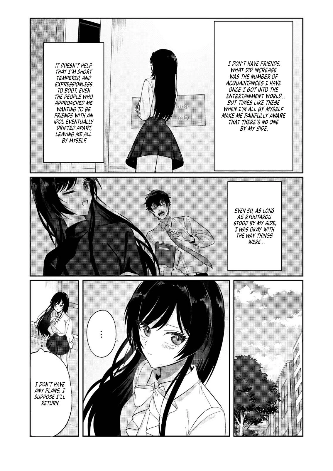 Hyouga-kei Idol no Manager wo Shiteimasu ga, Mou Genkai desu. Chapter 3 page 2 - 