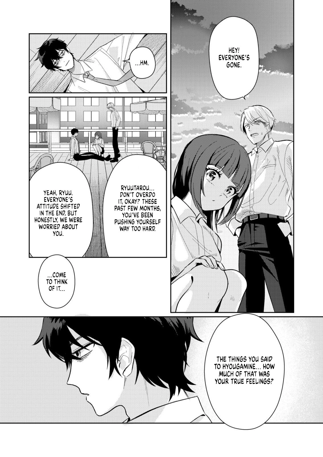 Hyouga-kei Idol no Manager wo Shiteimasu ga, Mou Genkai desu. Chapter 4 page 16 - 
