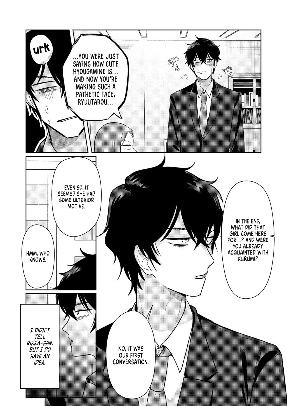 Hyouga-kei Idol no Manager wo Shiteimasu ga, Mou Genkai desu. Chapter 5 page 13 - 