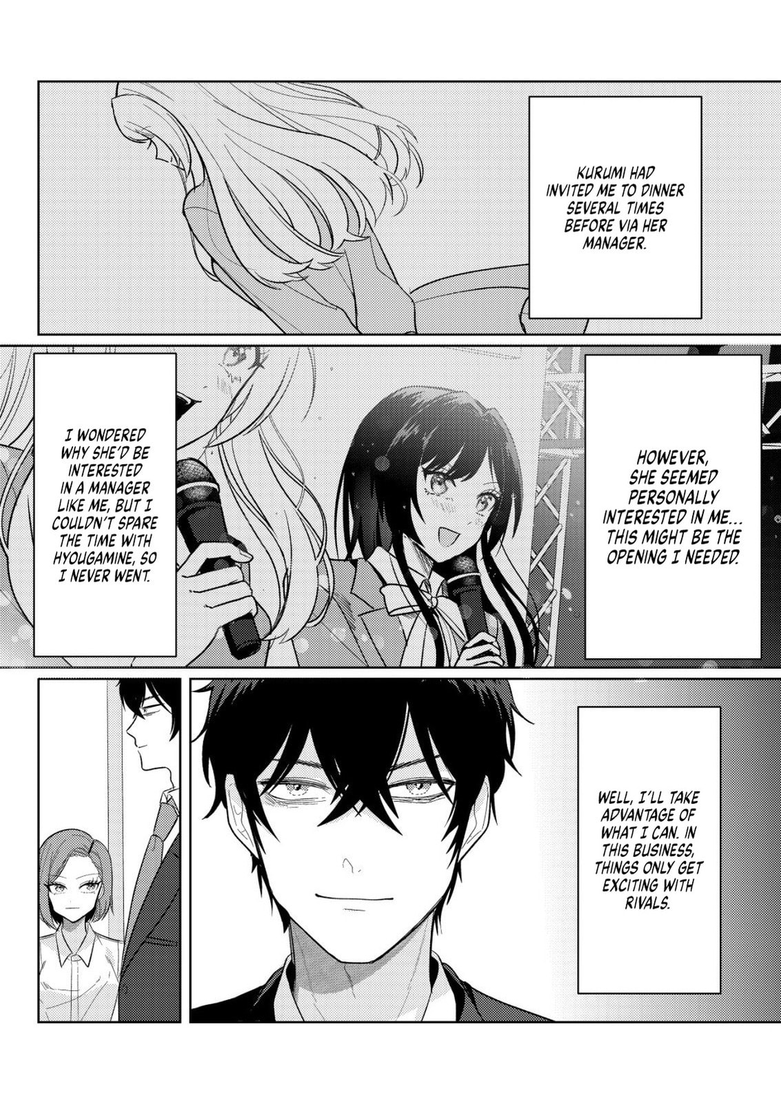 Hyouga-kei Idol no Manager wo Shiteimasu ga, Mou Genkai desu. Chapter 5 page 14 - 