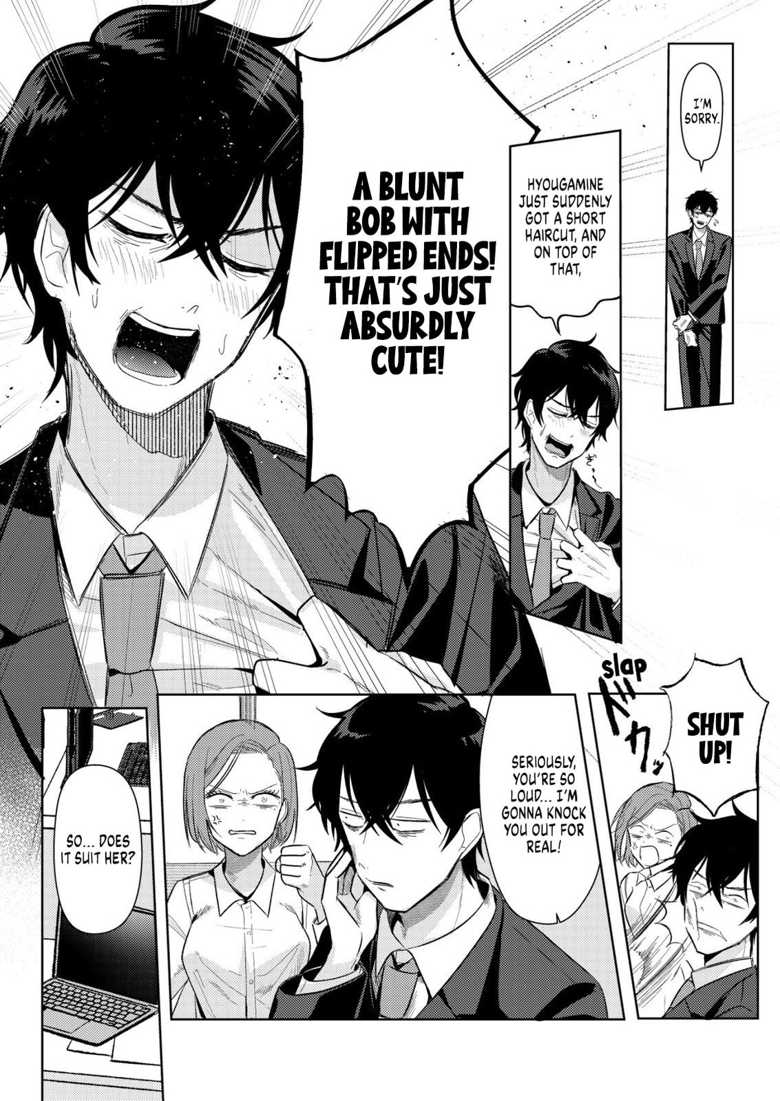 Hyouga-kei Idol no Manager wo Shiteimasu ga, Mou Genkai desu. Chapter 5 page 4 - 