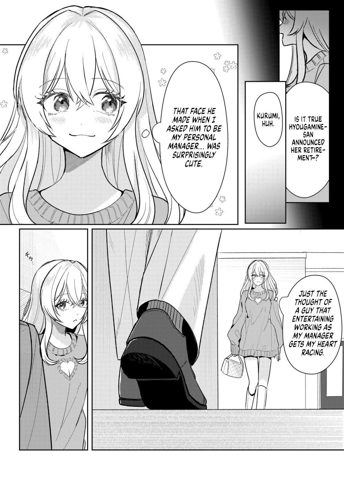 Hyouga-kei Idol no Manager wo Shiteimasu ga, Mou Genkai desu. Chapter 6 page 14 - 