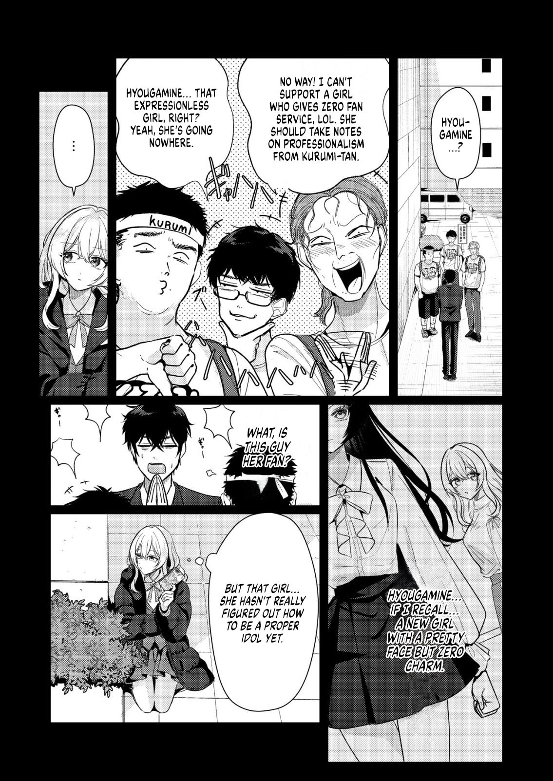 Hyouga-kei Idol no Manager wo Shiteimasu ga, Mou Genkai desu. Chapter 6 page 4 - 