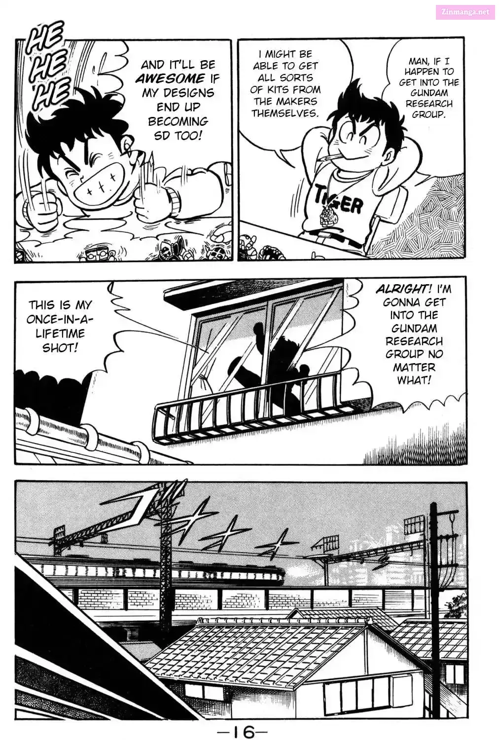 Hyper Warrior Gundam Boy Chapter 1 page 33 - 