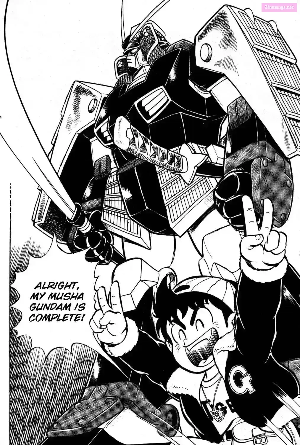 Hyper Warrior Gundam Boy Chapter 1 page 45 - 