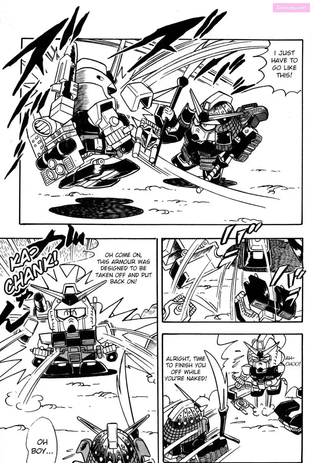 Hyper Warrior Gundam Boy Chapter 1 page 55 - 