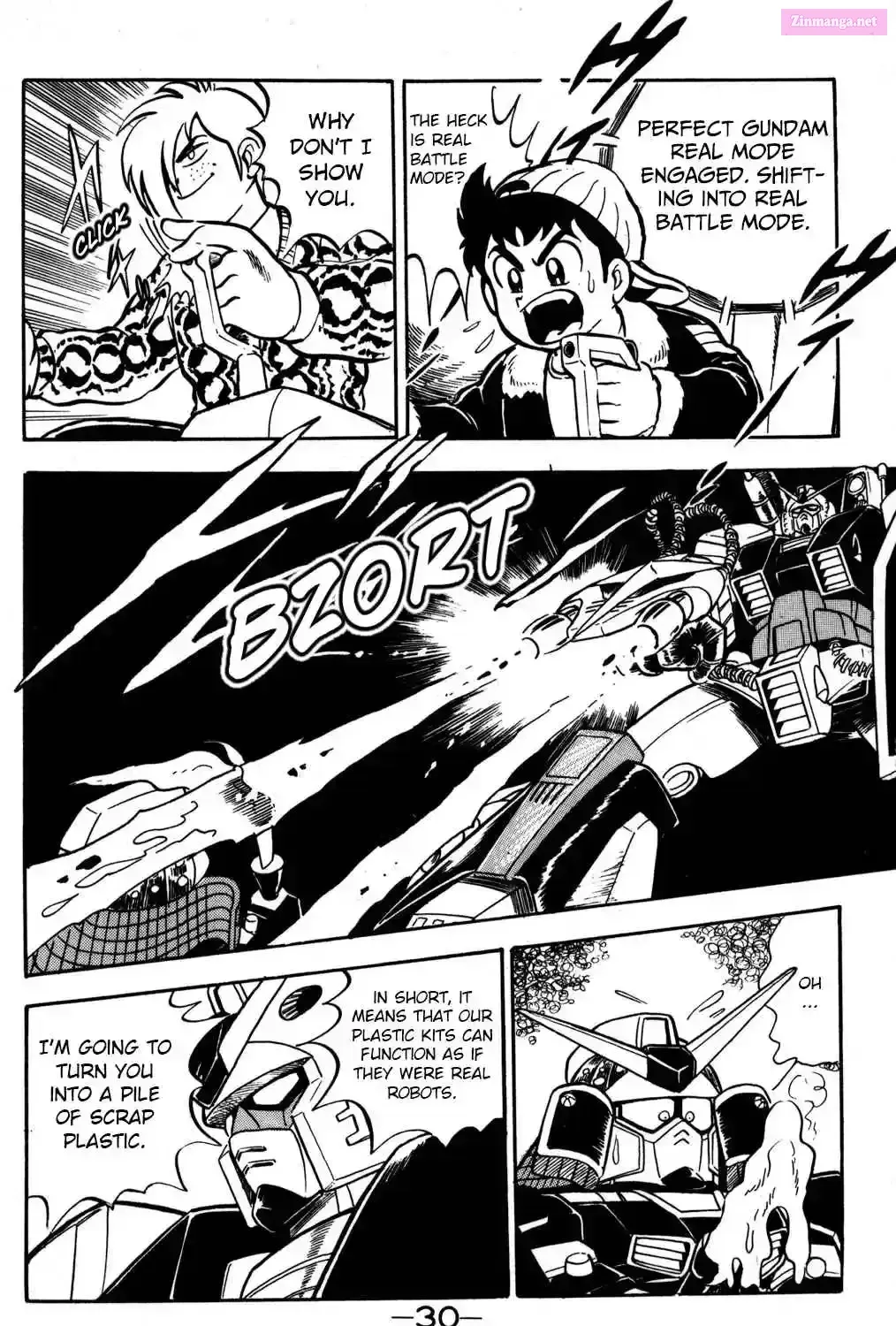 Hyper Warrior Gundam Boy Chapter 1 page 61 - 