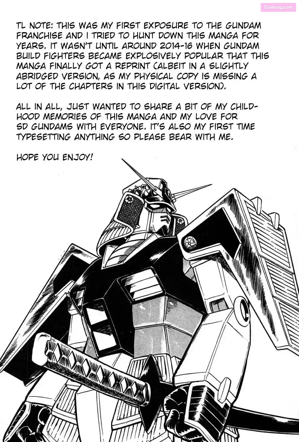 Hyper Warrior Gundam Boy Chapter 1 page 8 - 