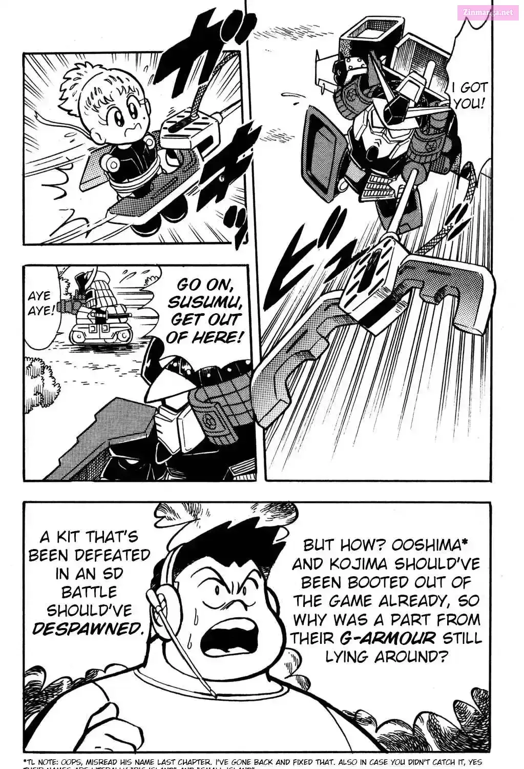 Hyper Warrior Gundam Boy Chapter 10 page 23 - 