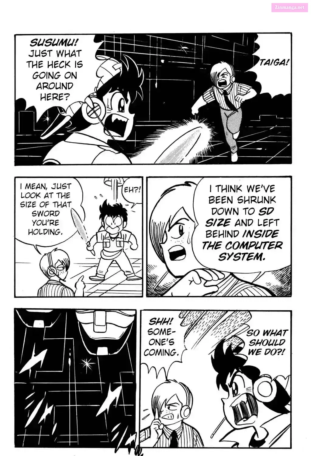 Hyper Warrior Gundam Boy Chapter 10 page 44 - 