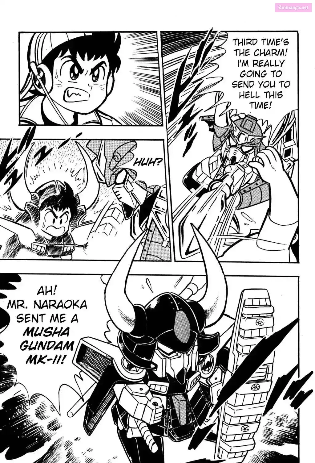 Hyper Warrior Gundam Boy Chapter 10 page 54 - 