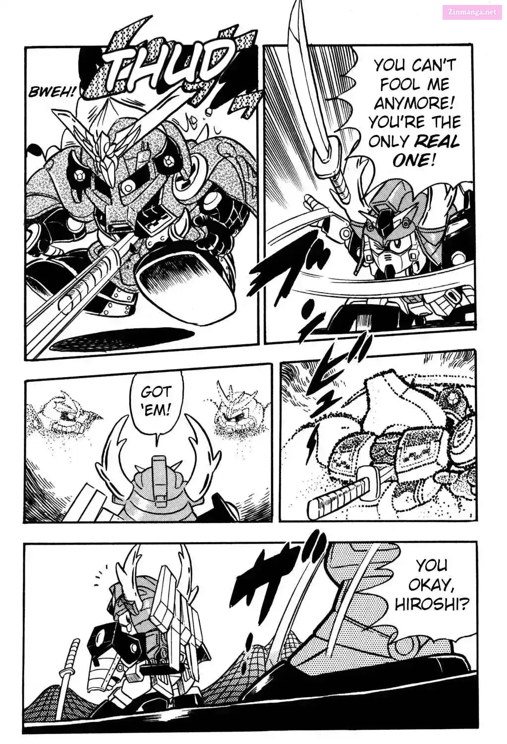 Hyper Warrior Gundam Boy Chapter 11 page 55 - 