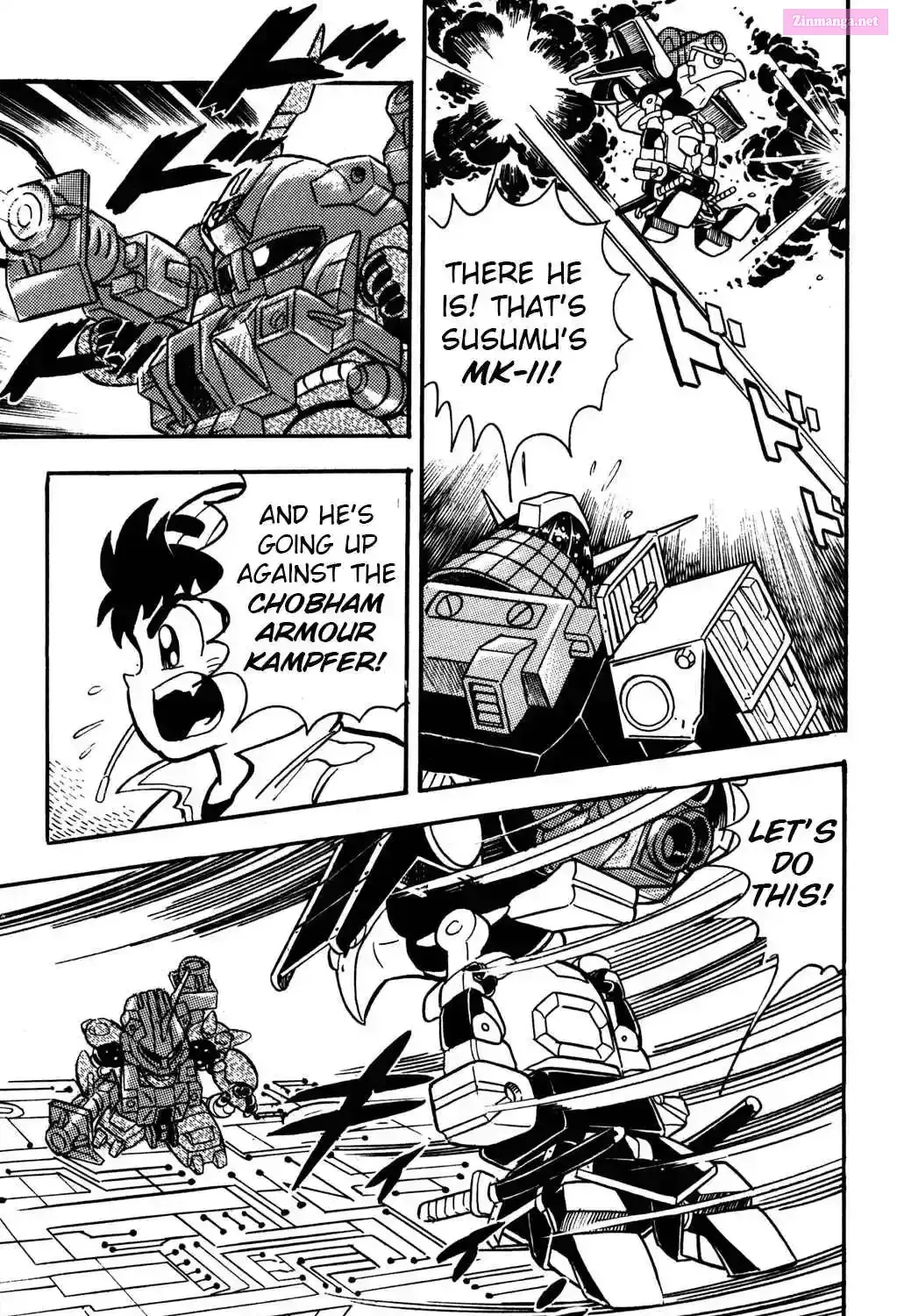 Hyper Warrior Gundam Boy Chapter 12 page 14 - 