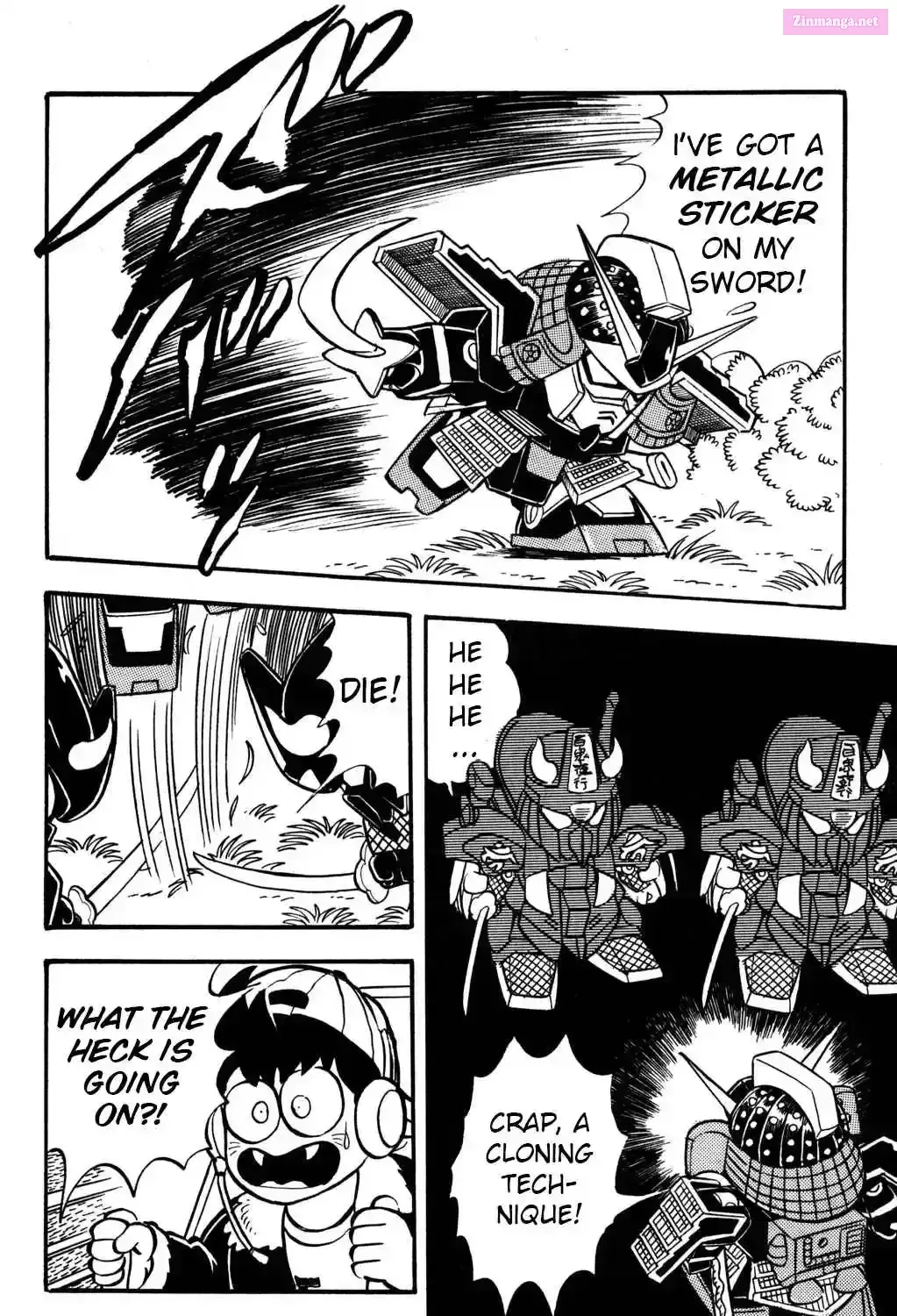 Hyper Warrior Gundam Boy Chapter 13 page 35 - 