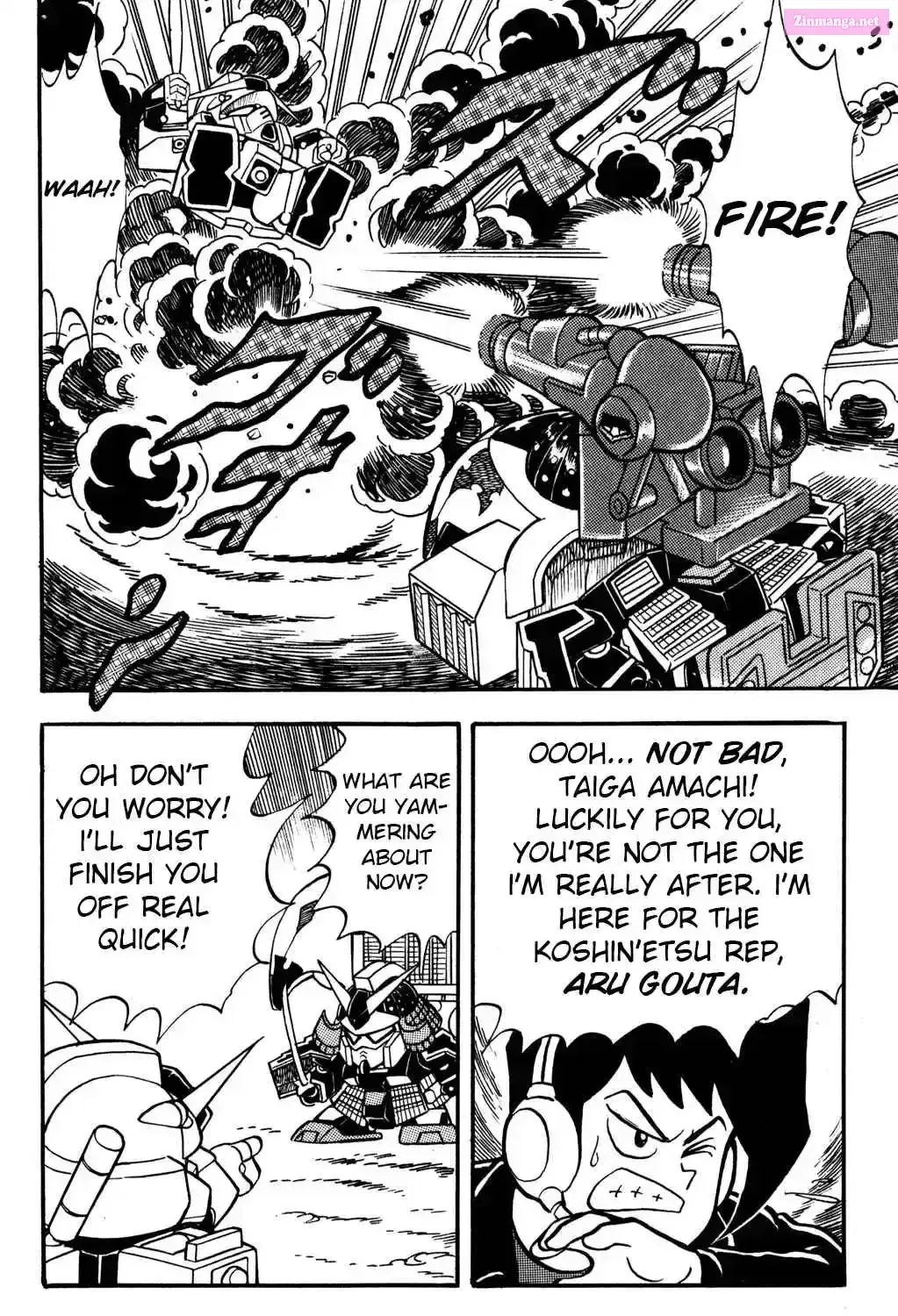 Hyper Warrior Gundam Boy Chapter 13 page 55 - 