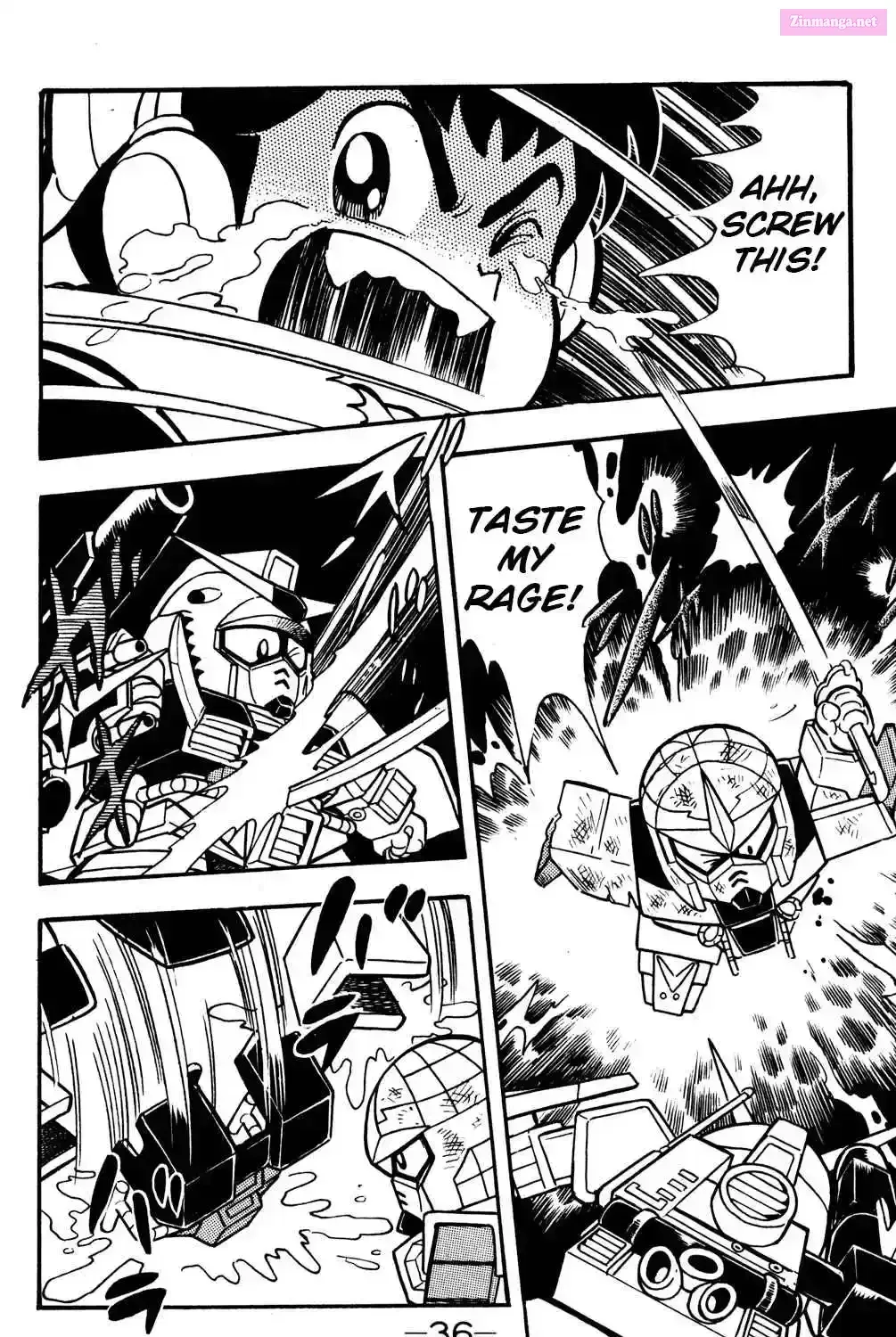 Hyper Warrior Gundam Boy Chapter 15 page 69 - 