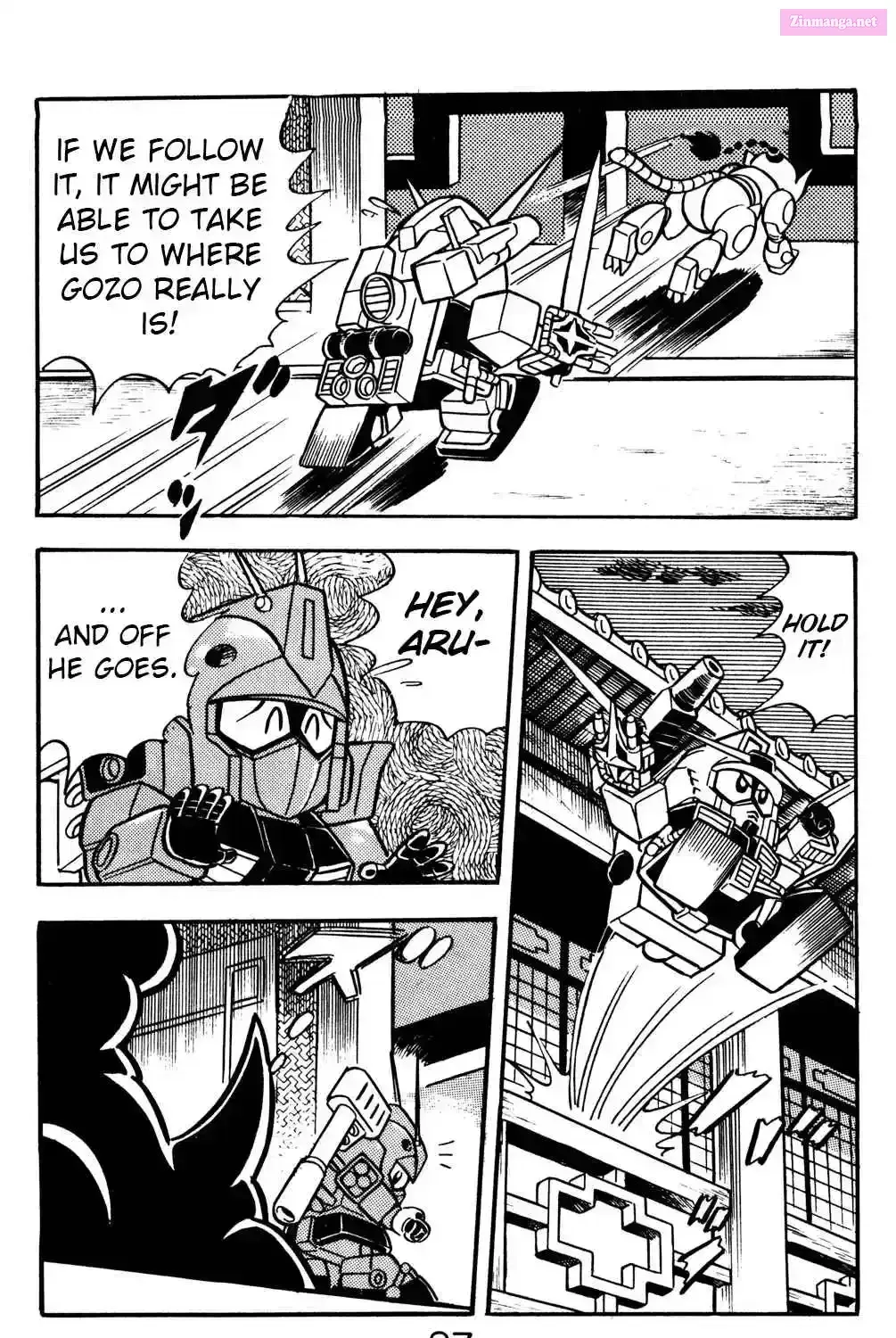 Hyper Warrior Gundam Boy Chapter 17 page 22 - 