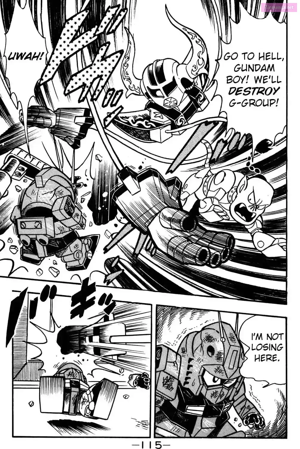 Hyper Warrior Gundam Boy Chapter 17 page 58 - 