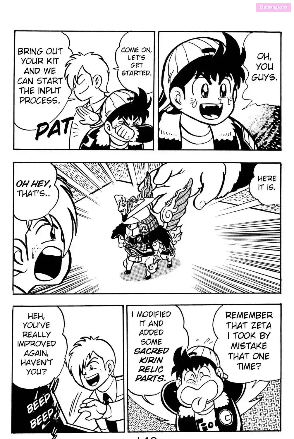 Hyper Warrior Gundam Boy Chapter 18 page 37 - 
