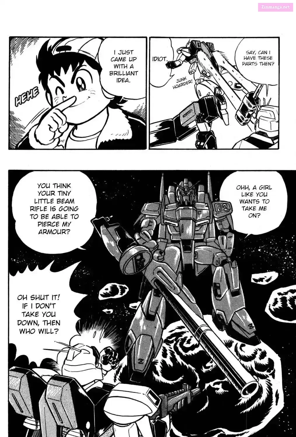 Hyper Warrior Gundam Boy Chapter 2 page 55 - 