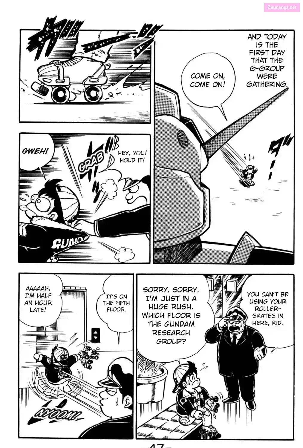 Hyper Warrior Gundam Boy Chapter 2 page 8 - 