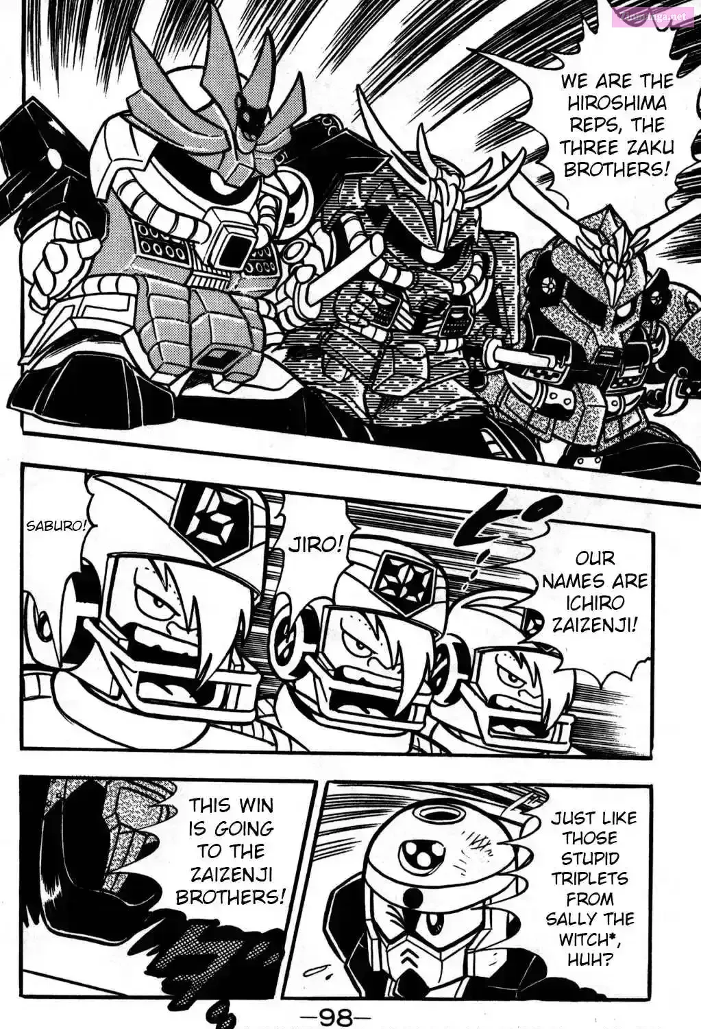 Hyper Warrior Gundam Boy Chapter 22 page 26 - 