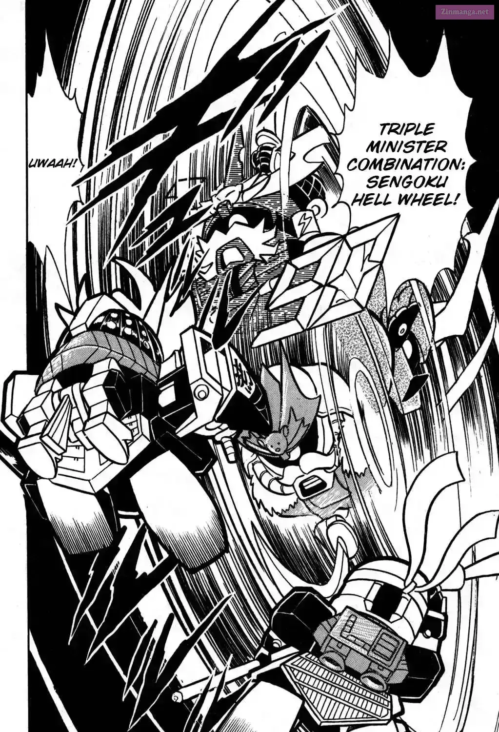 Hyper Warrior Gundam Boy Chapter 22 page 34 - 