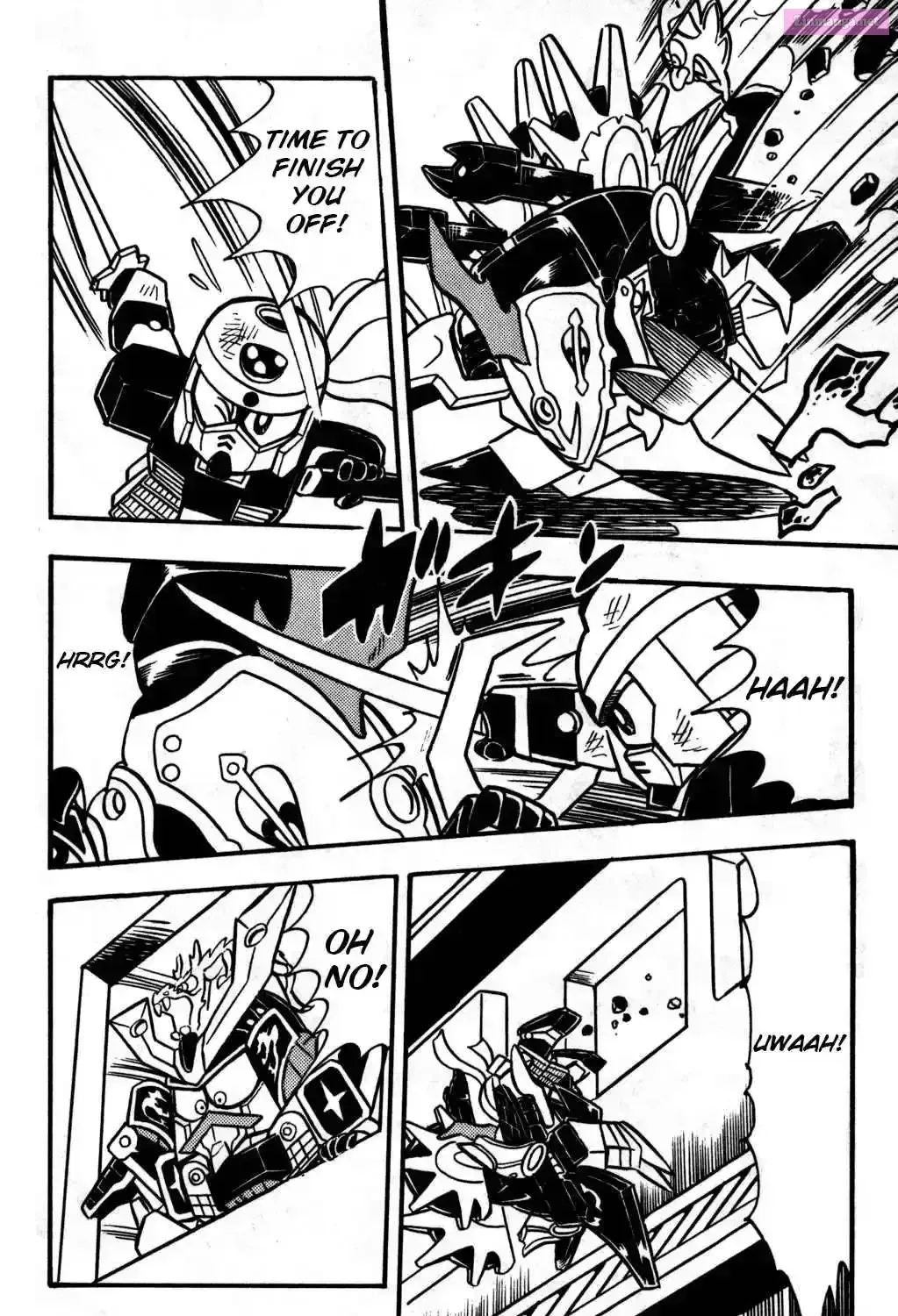 Hyper Warrior Gundam Boy Chapter 22 page 55 - 