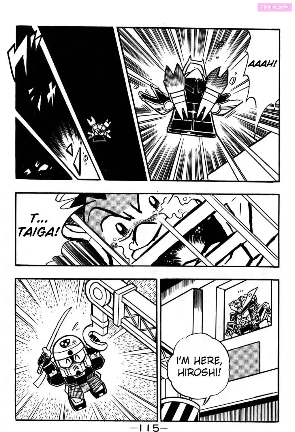 Hyper Warrior Gundam Boy Chapter 22 page 57 - 