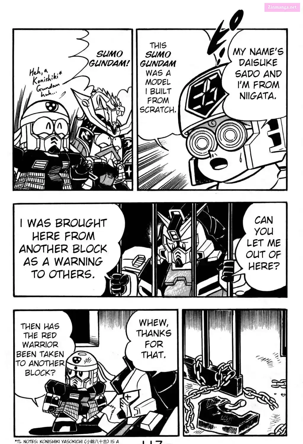 Hyper Warrior Gundam Boy Chapter 22 page 61 - 