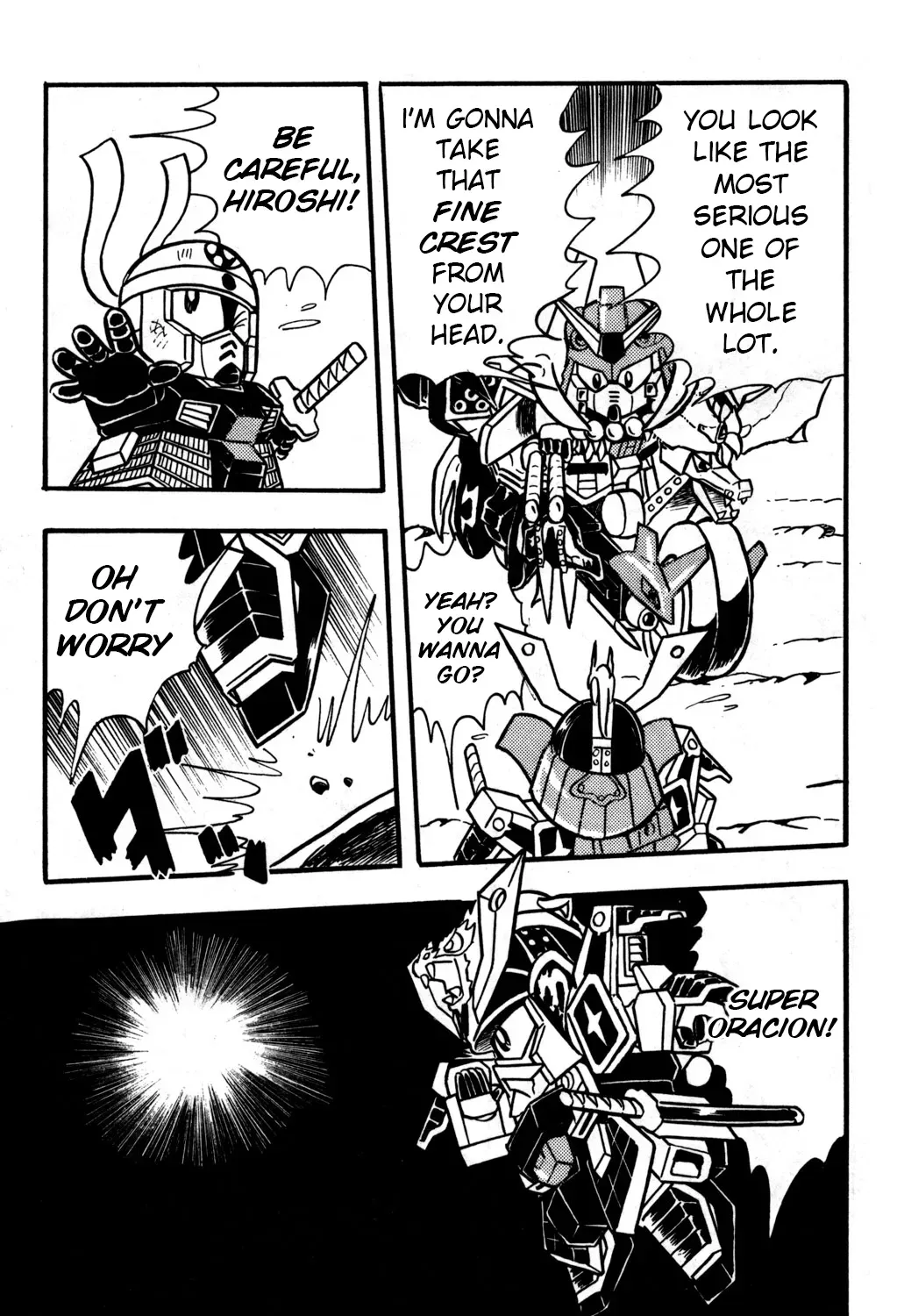 Hyper Warrior Gundam Boy Chapter 23 page 17 - 