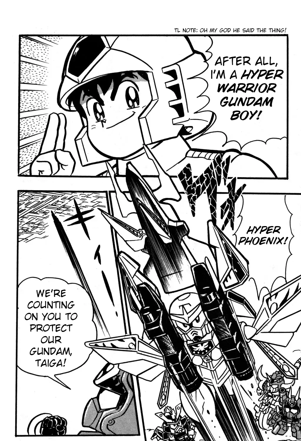 Hyper Warrior Gundam Boy Chapter 23 page 69 - 