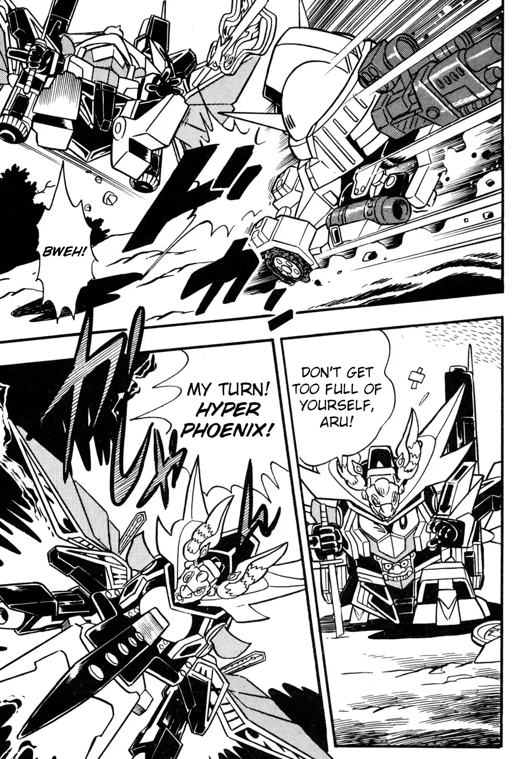 Hyper Warrior Gundam Boy Chapter 25 page 35 - 