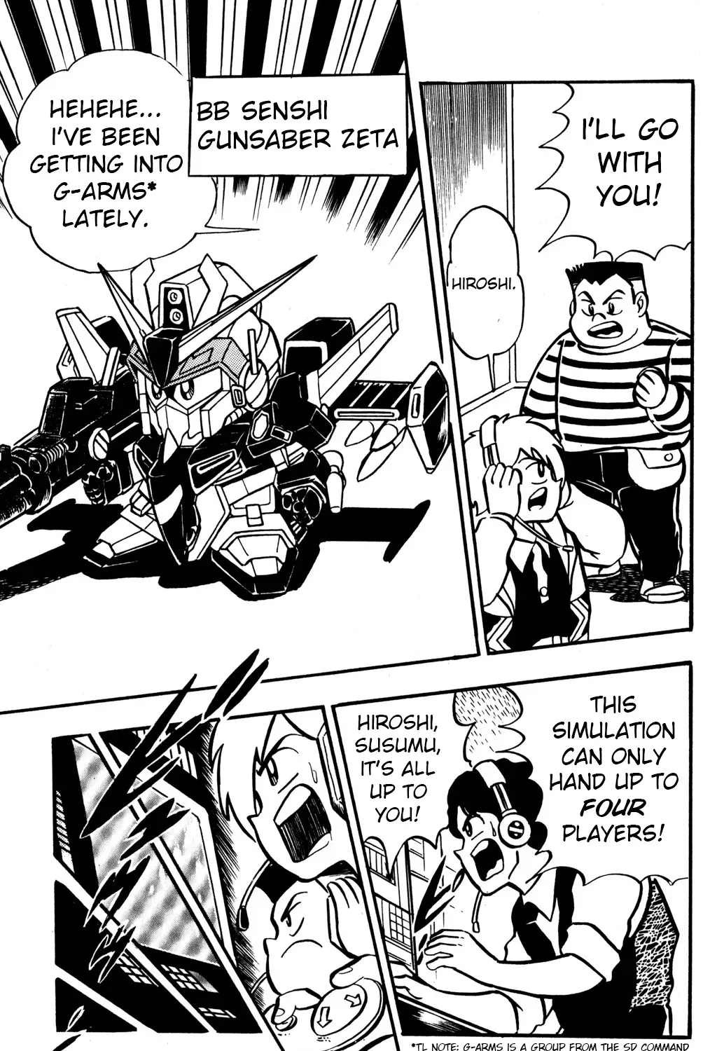 Hyper Warrior Gundam Boy Chapter 26 page 35 - 
