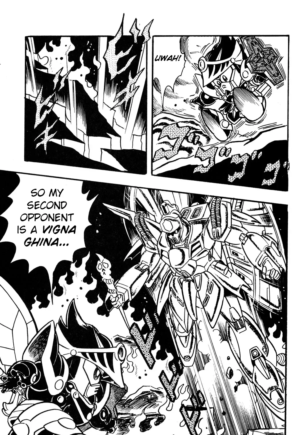 Hyper Warrior Gundam Boy Chapter 27 page 35 - 