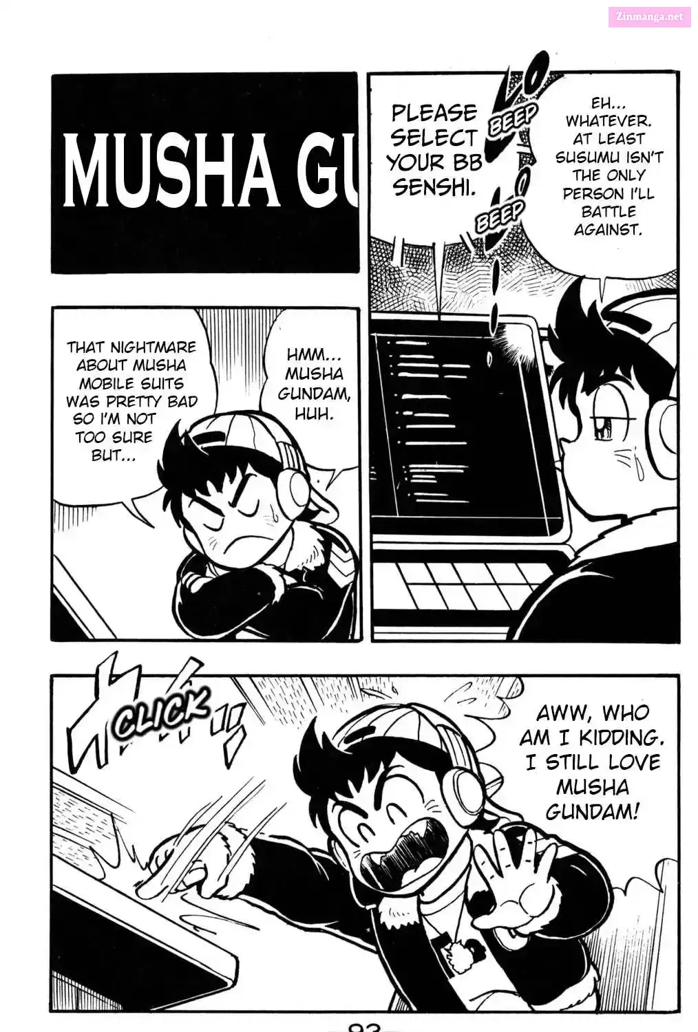 Hyper Warrior Gundam Boy Chapter 3 page 21 - 