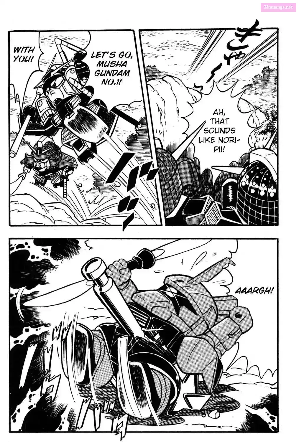 Hyper Warrior Gundam Boy Chapter 3 page 35 - 