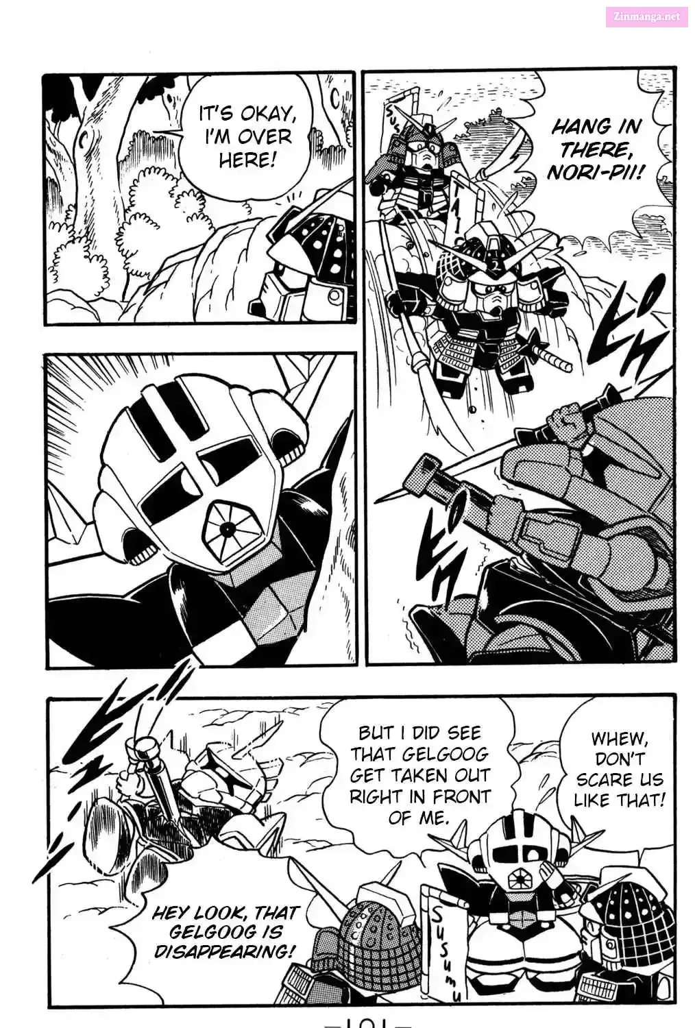 Hyper Warrior Gundam Boy Chapter 3 page 37 - 