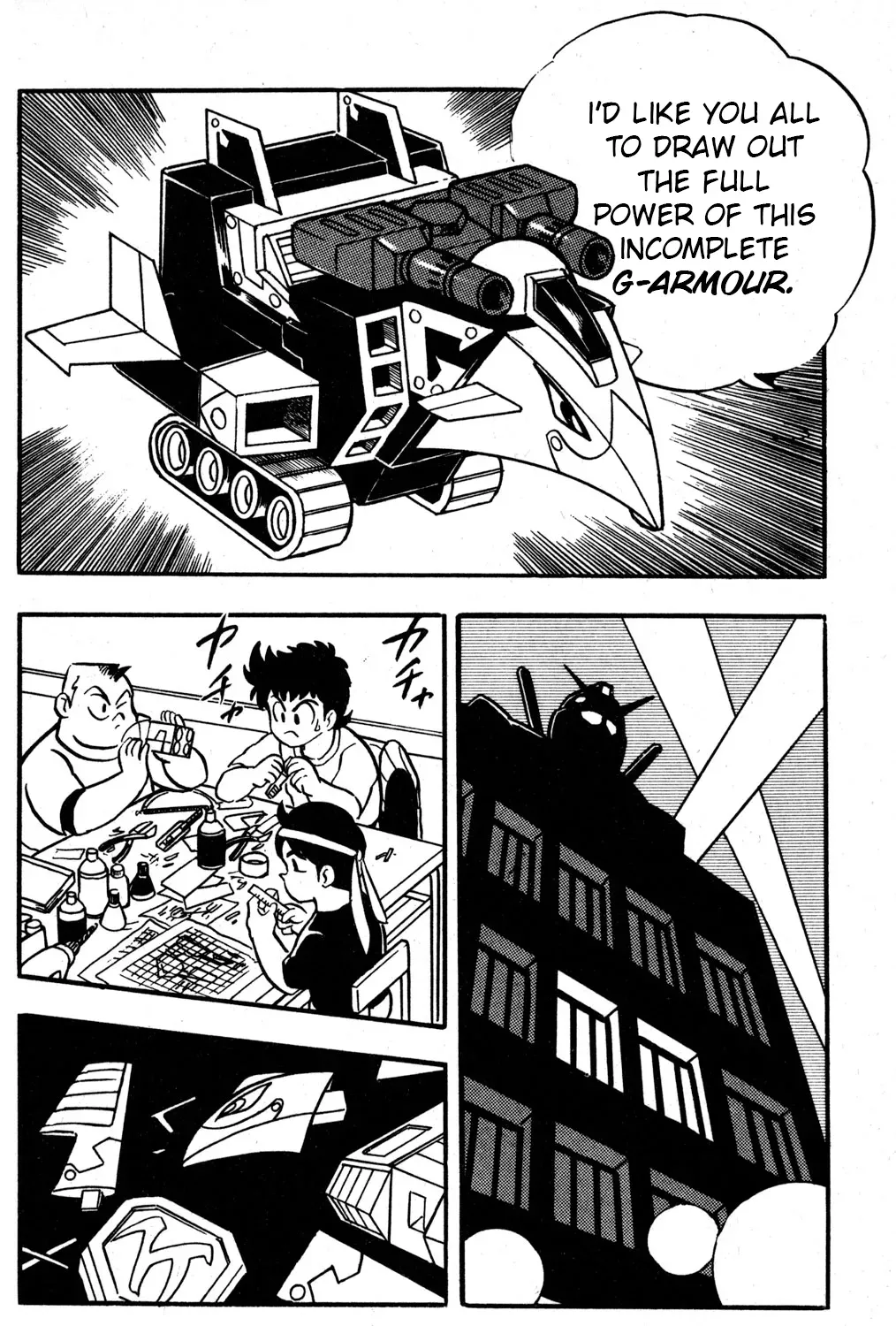 Hyper Warrior Gundam Boy Chapter 33 page 13 - 