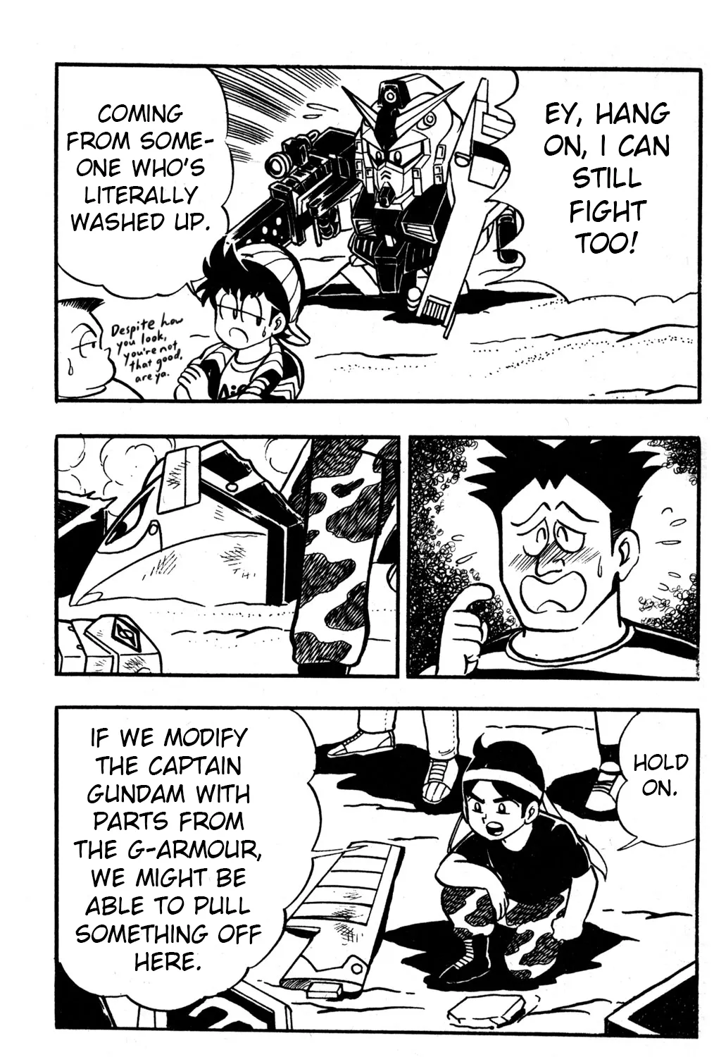 Hyper Warrior Gundam Boy Chapter 33 page 55 - 