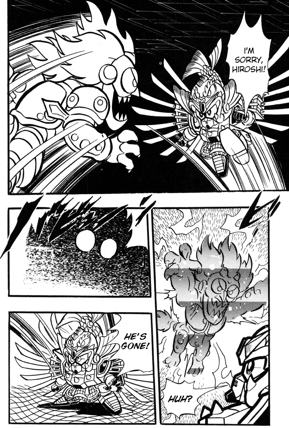 Hyper Warrior Gundam Boy Chapter 36 page 31 - 